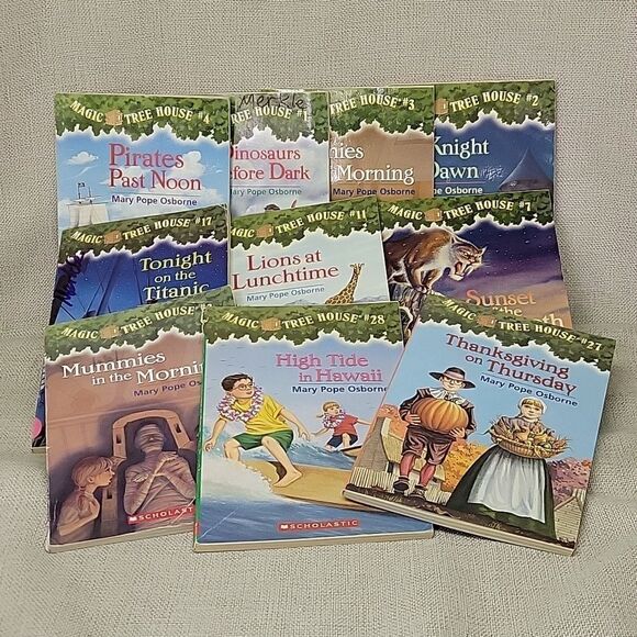 10 Magic Tree House paperback books (set 2) - Picture 1 of 11